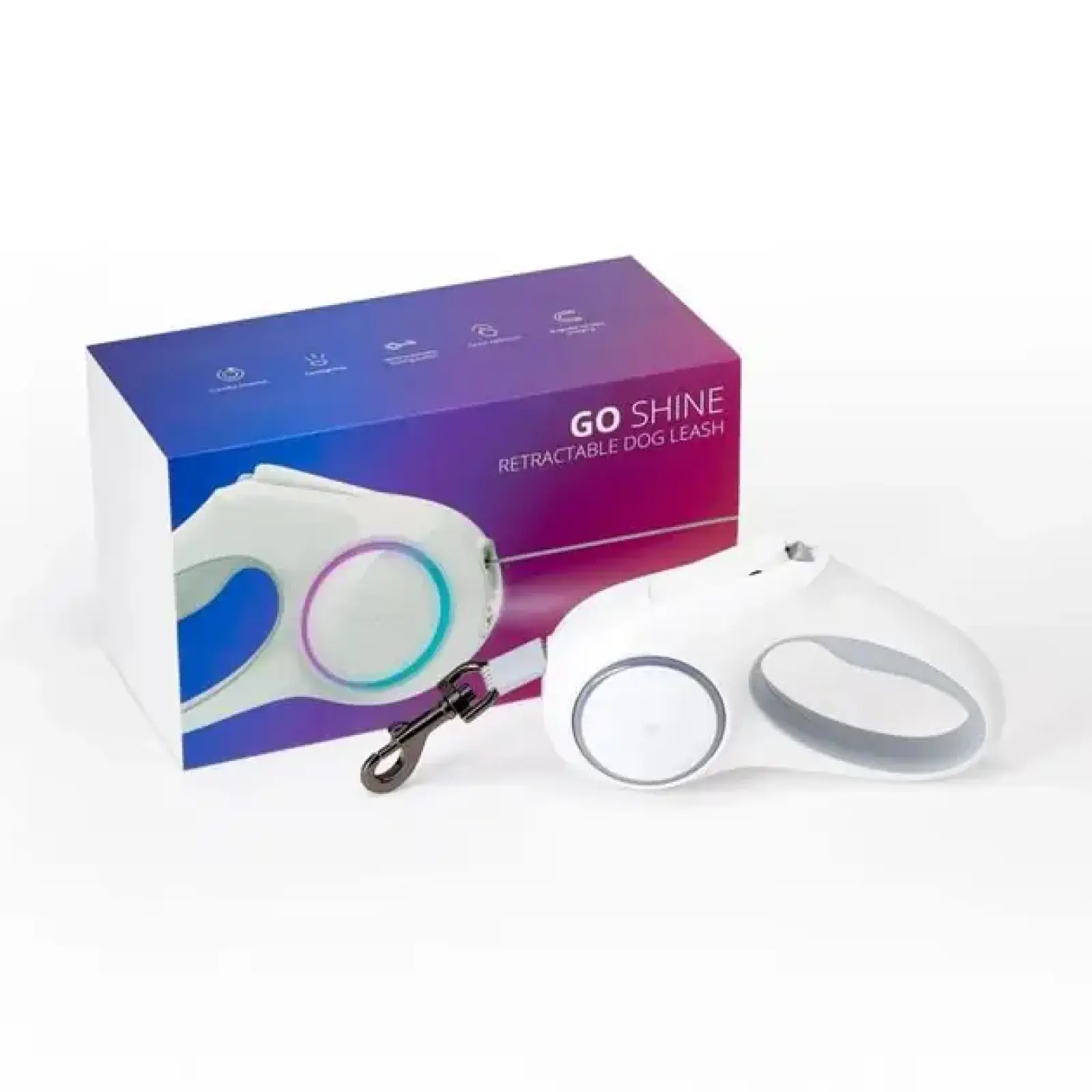 Повідець PETKIT Travel GO SHINE Pet Leash 2.8M P2101 UA