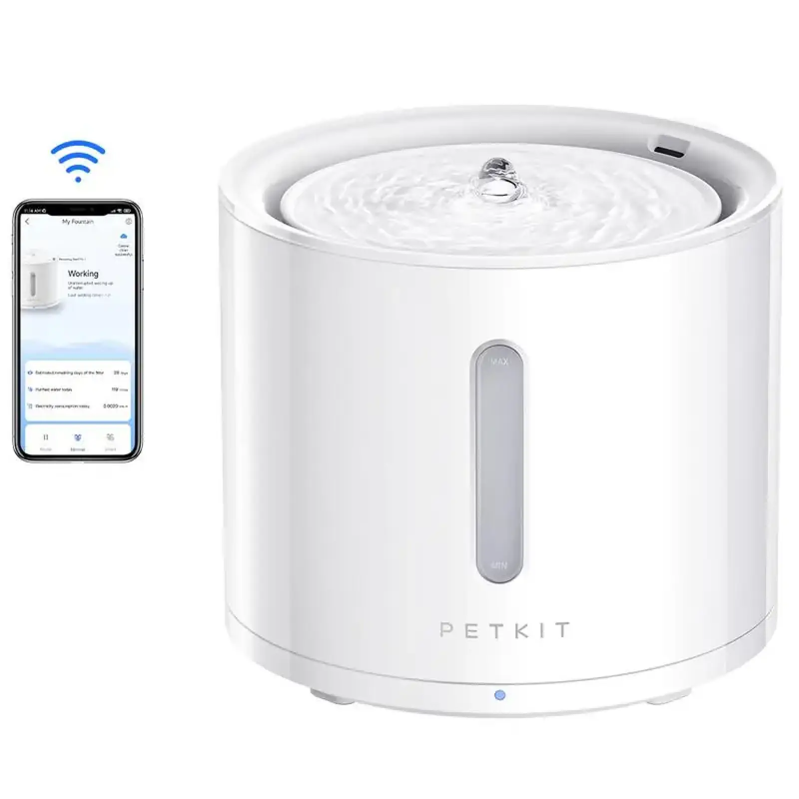 Поїлка PETKIT Eversweet SOLO 2 Smart Pet Drinking Fountain White P4114 UA