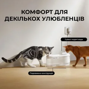 Поїлка-фонтанчик для тварин Mova WF10 Pro (PWB20A) UA