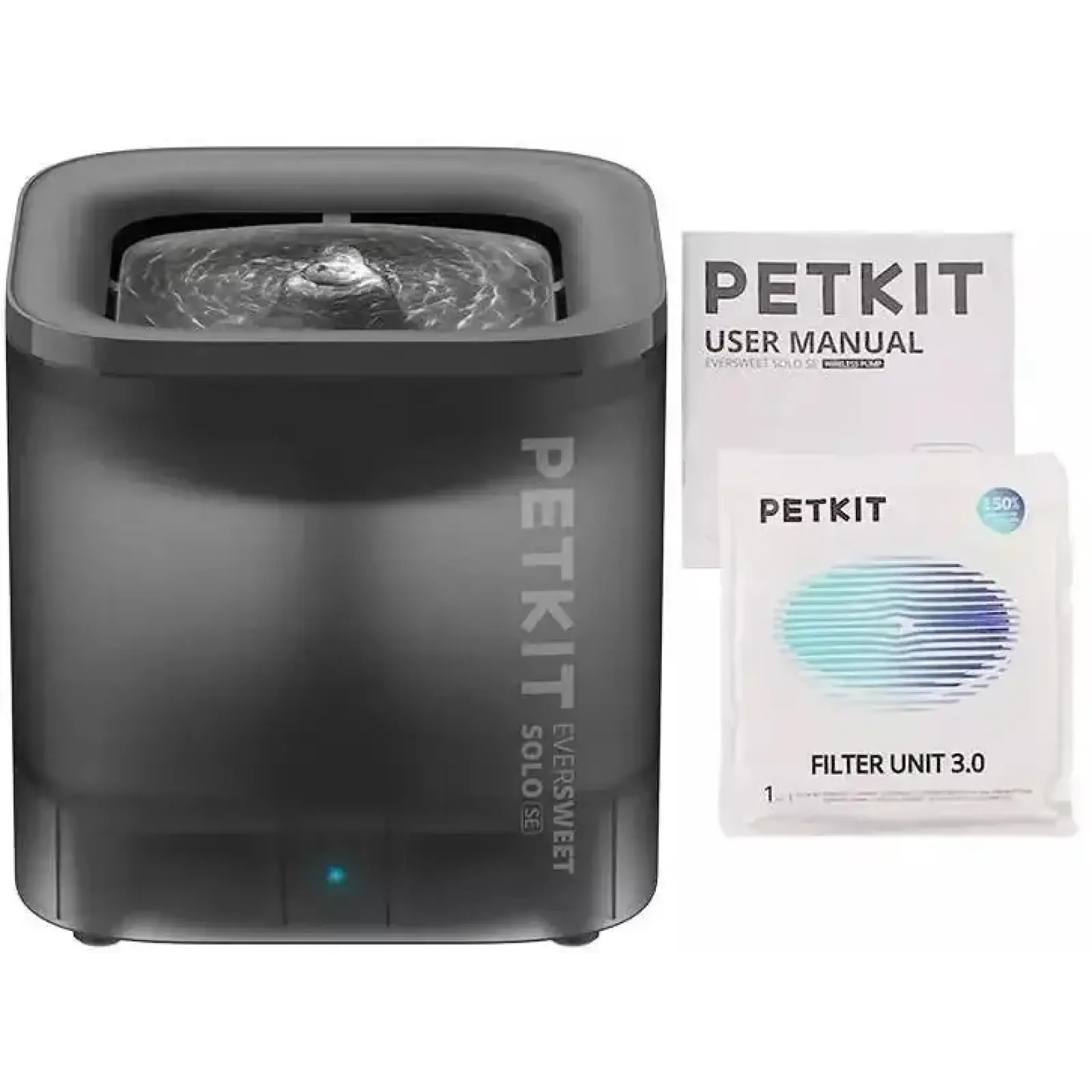 Поїлка PETKIT Eversweet SOLO SE Smart Pet Drinking Fountain Grey P4103S (P4103S GREY) UA
