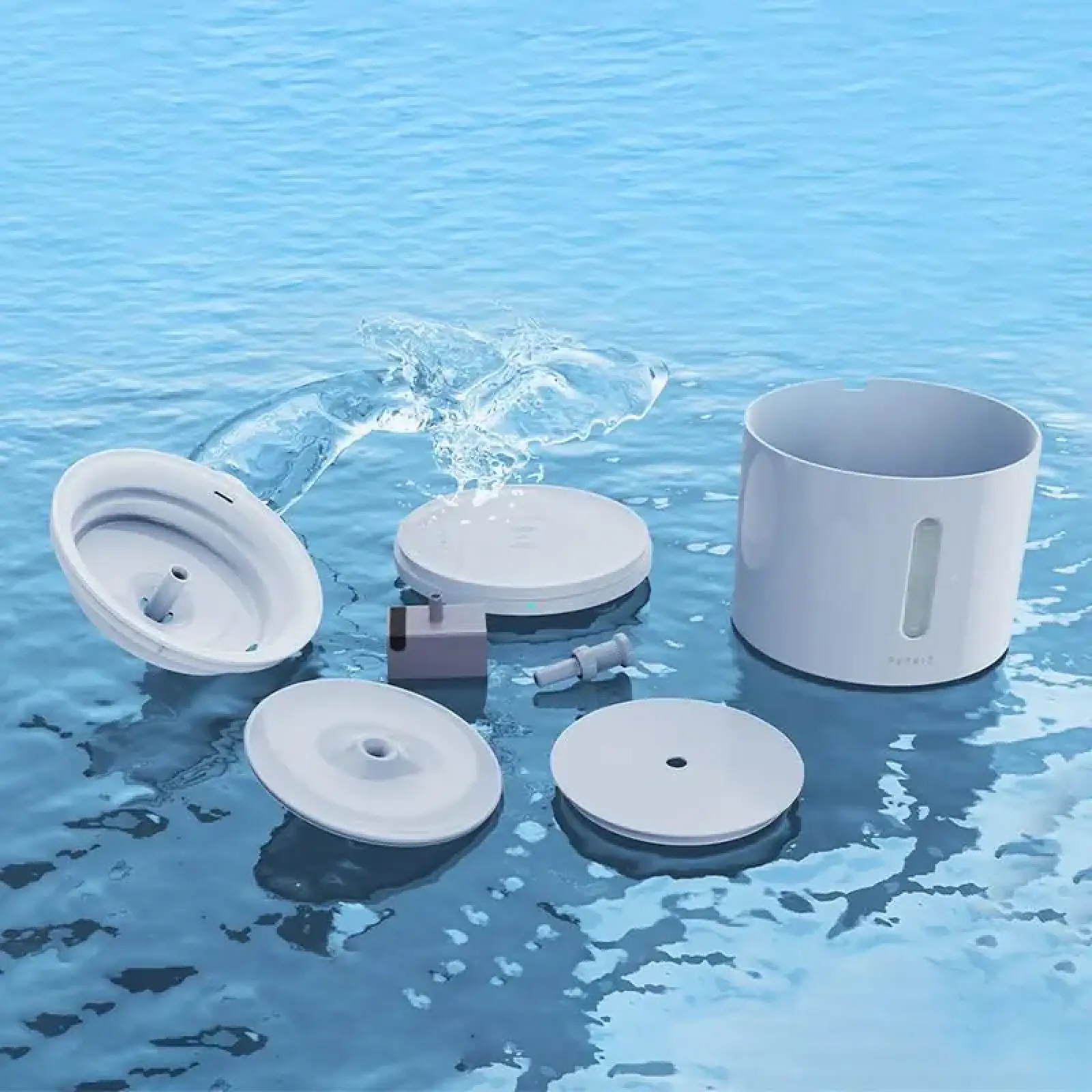 Поїлка PETKIT Eversweet SOLO 2 Smart Pet Drinking Fountain White P4114 UA