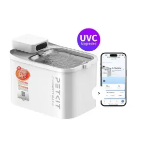 Поїлка PETKIT Eversweet MAX 2 White P4116 (UVC) (P4116 UVC) UA