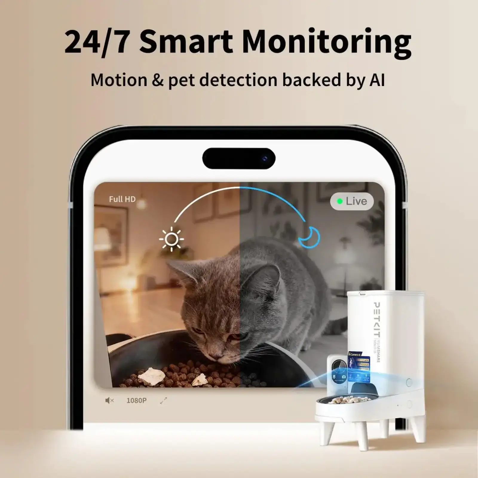 Смарт годівниця YUMSHARE SOLO 2 with Cam PETKIT P572 UA