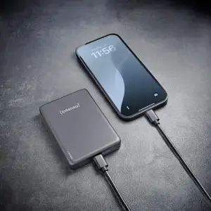 Зовнішній акумулятор USB 10000MAH MAG GREY MW10000 7344034 INTENSO UA