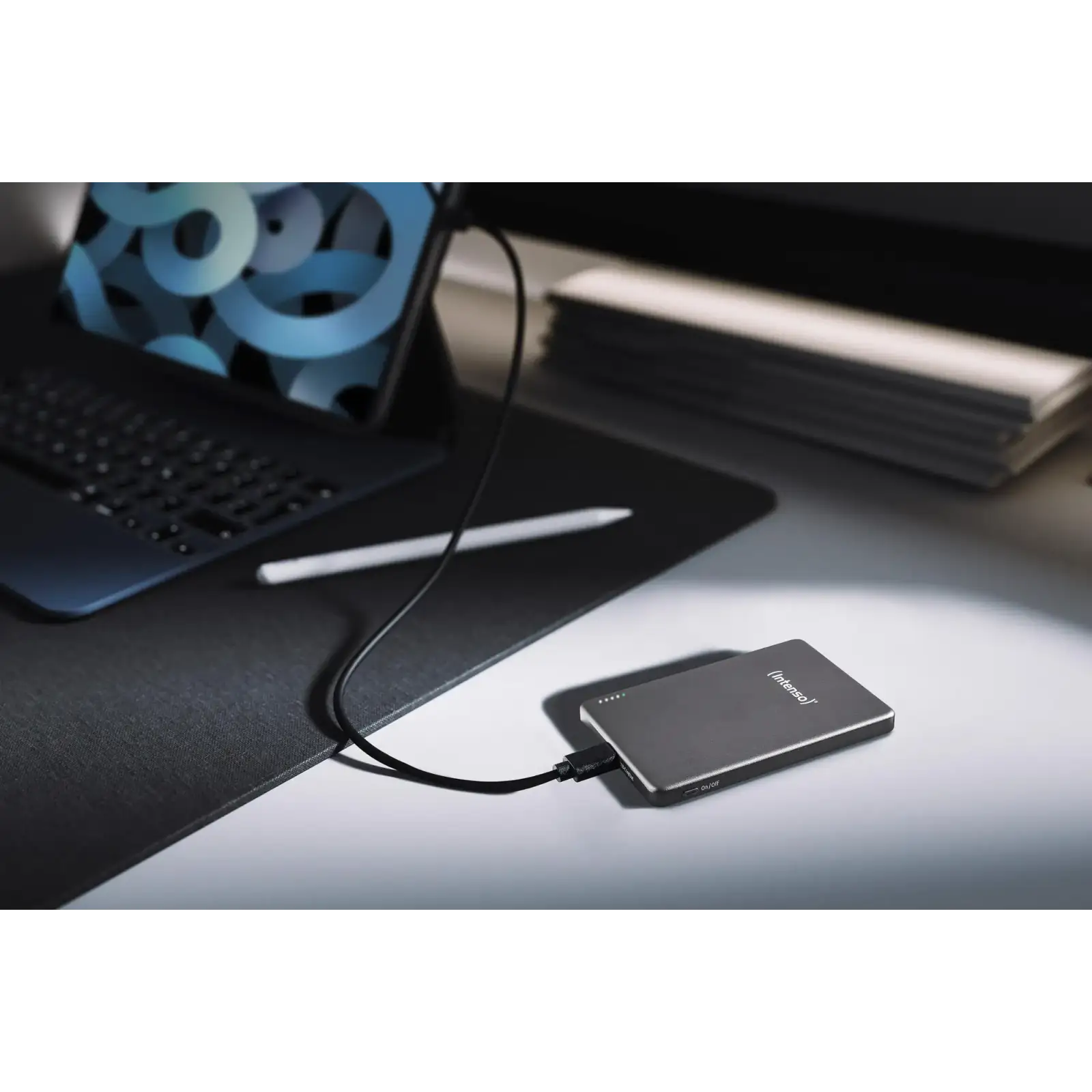 Зовнішній акумулятор USB 5000MAH MAG GREY MW5000 7344024 INTENSO UA