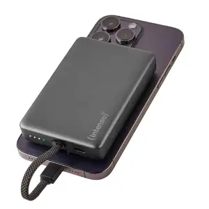 Зовнішній акумулятор USB 10000MAH MAG GREY 7340034 MC10000 INTENSO UA