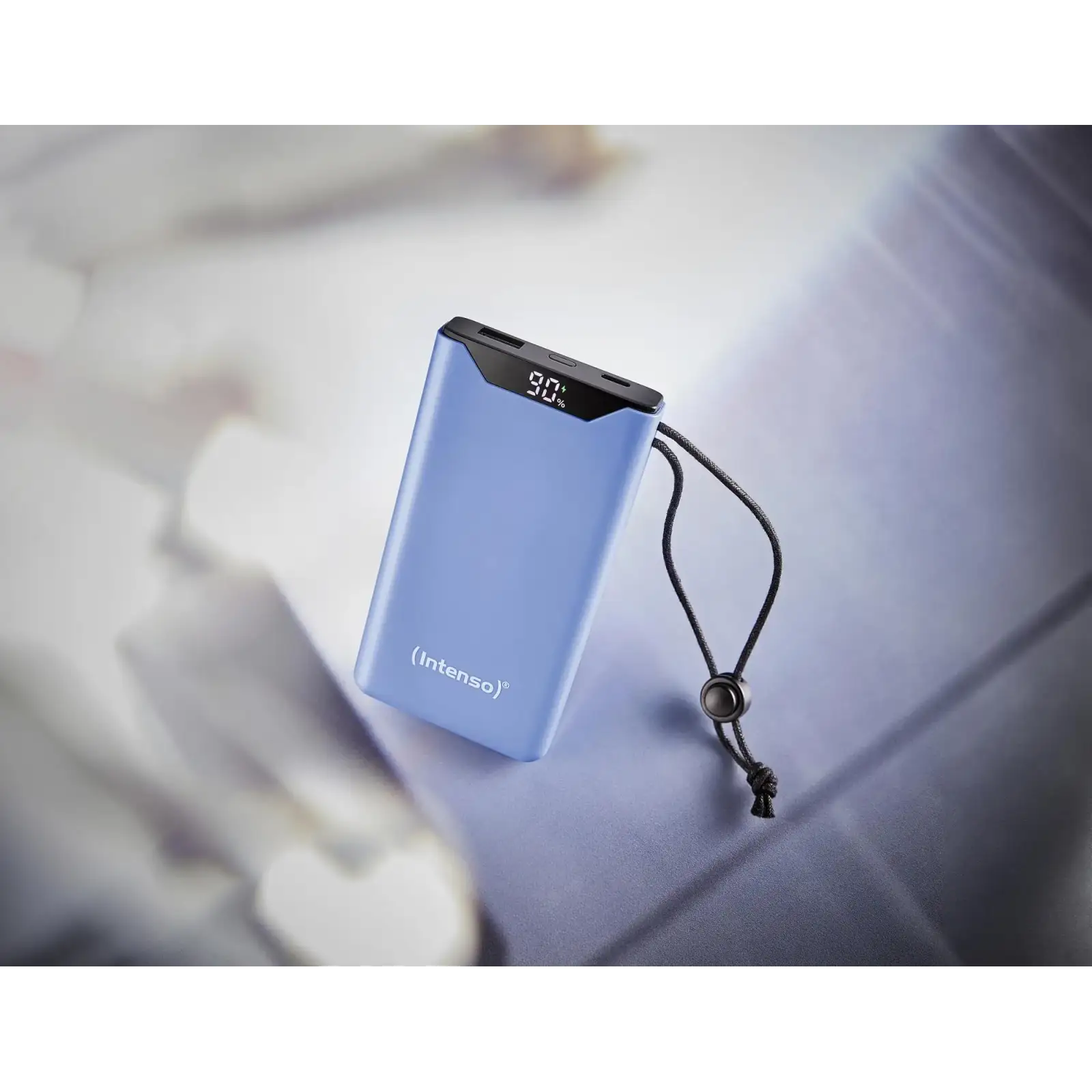Зовнішній акумулятор USB 10000MAH QC3.0 BLUE F10000 7332035 INTENSO UA