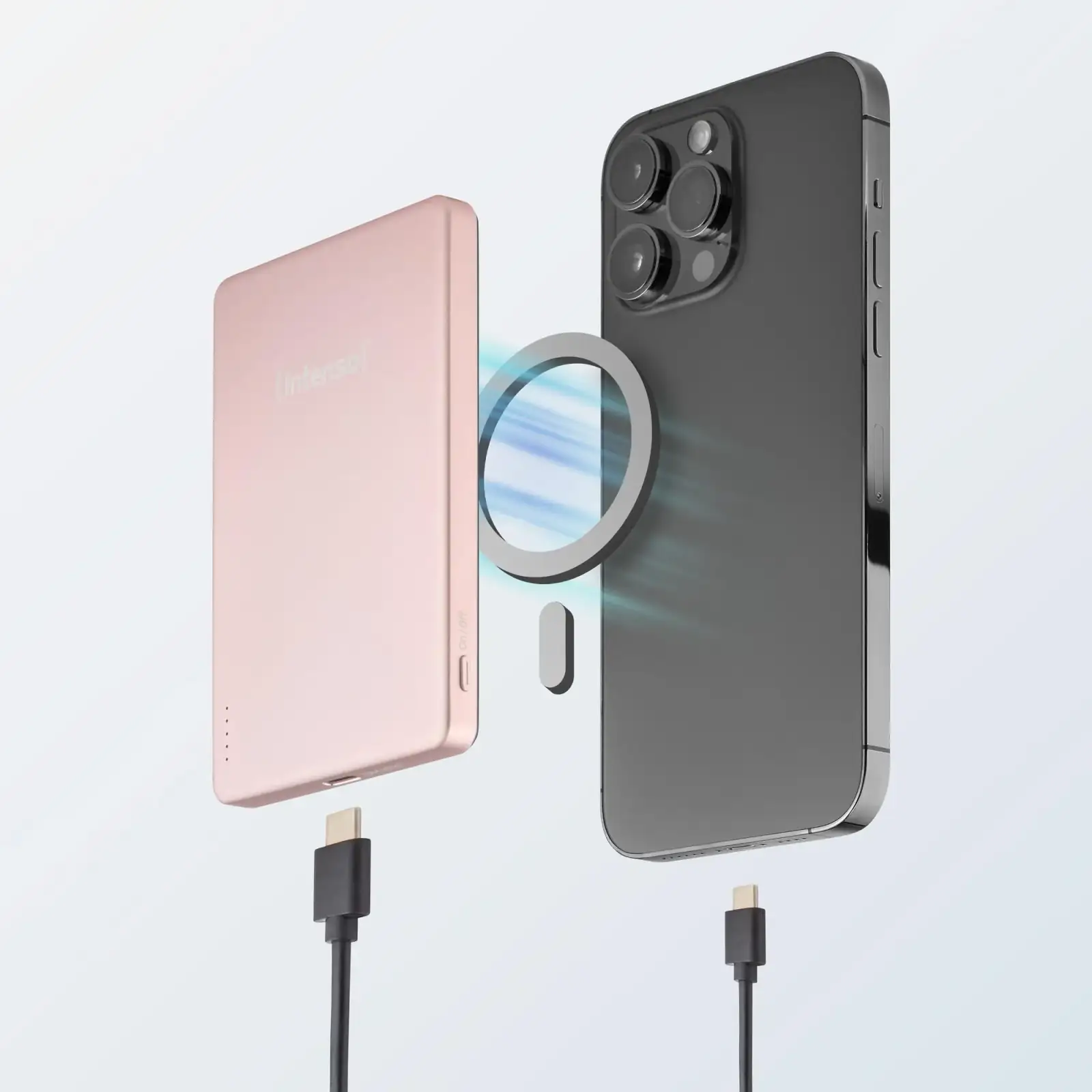 Зовнішній акумулятор USB 5000MAH MAG ROSE MW5000 7344023 INTENSO UA