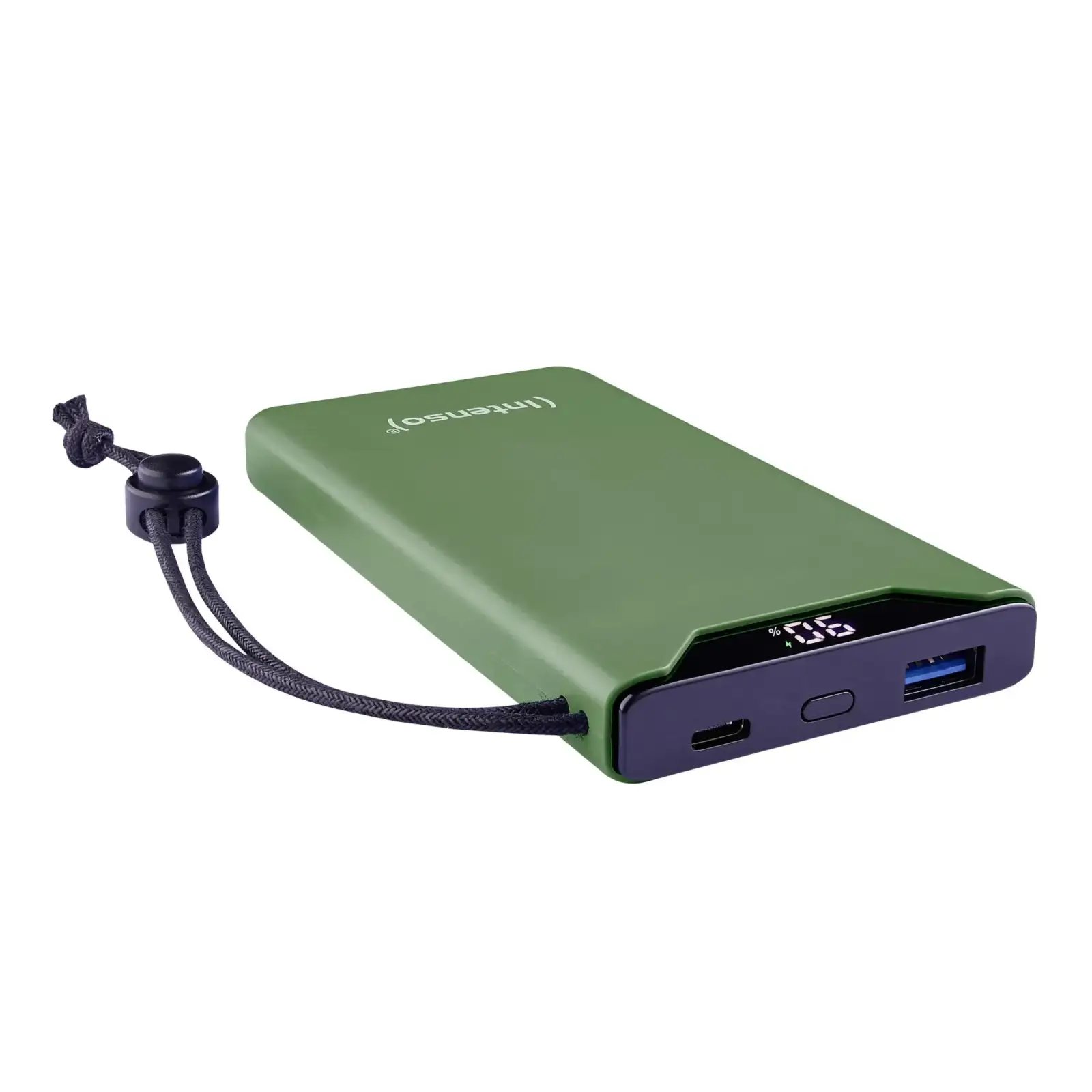 Зовнішній акумулятор USB 10000MAH QC3.0 GREEN F10000 7332037 INTENSO UA