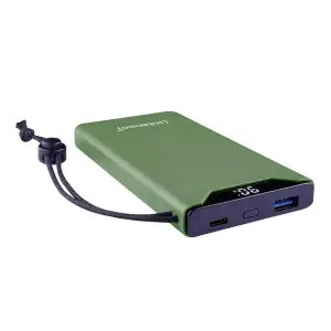 Зовнішній акумулятор USB 10000MAH QC3.0 GREEN F10000 7332037 INTENSO UA