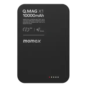 Зовнішній акумулятор WRL 10000MAH Q.MAG X1 BLACK IP117AD MOMAX UA