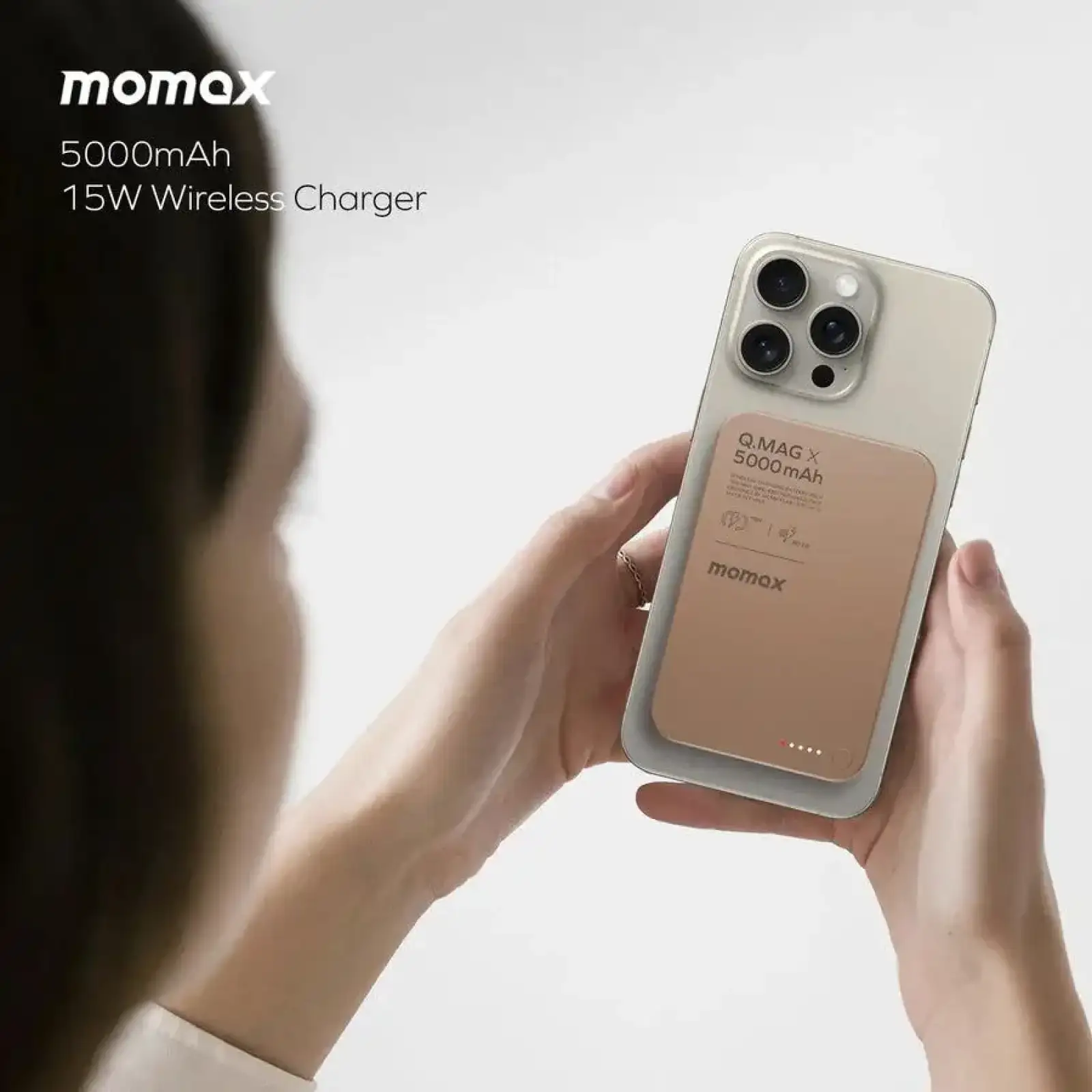 Зовнішній акумулятор WRL 5000MAH Q.MAG X TITAN. IP116AL2 MOMAX UA