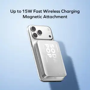 Зовнішній акумулятор WRL 10000MAH PURPLE IP166U MOMAX UA
