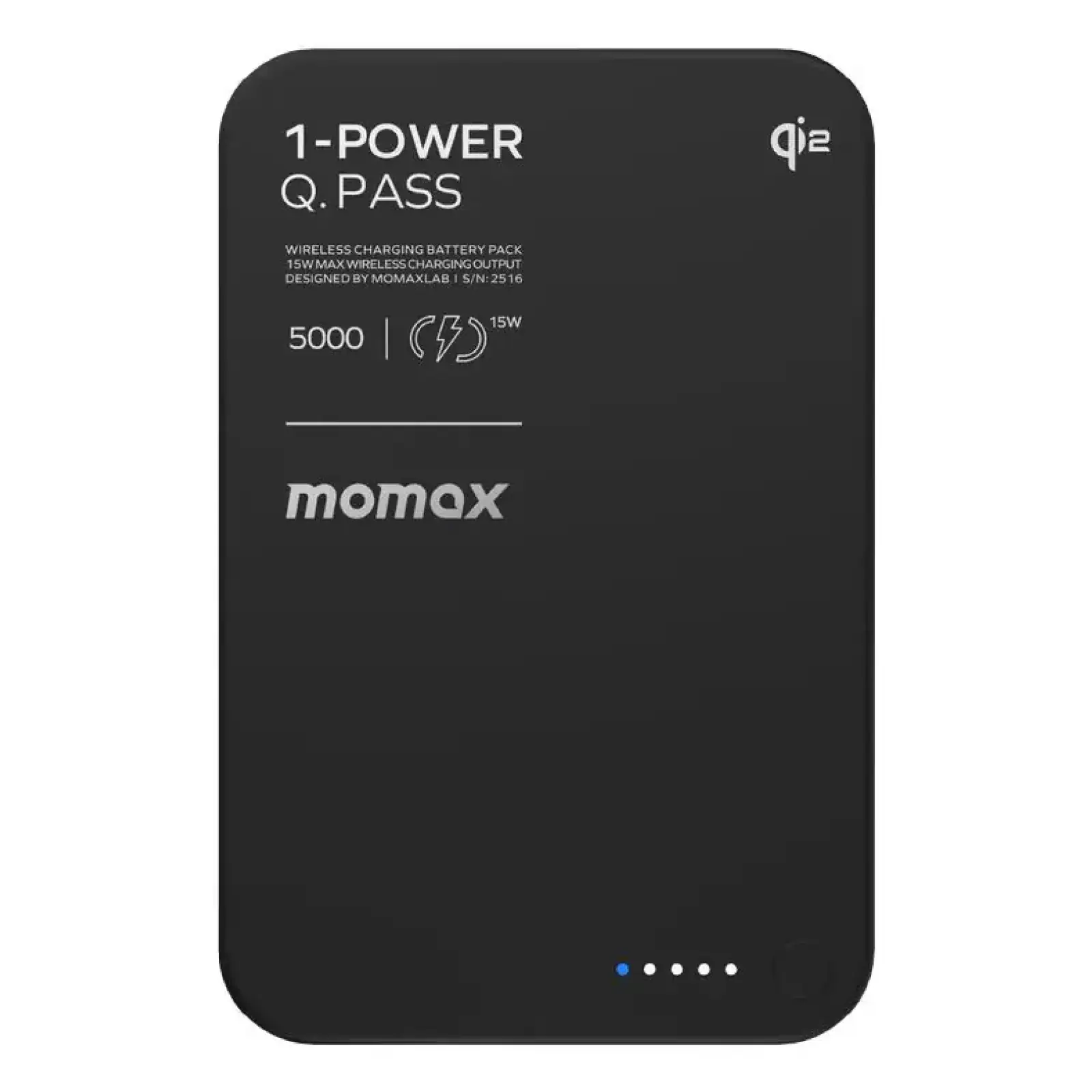 Внешний аккумулятор WRL 5000MAH BLACK IP129Q2D MOMAX UA