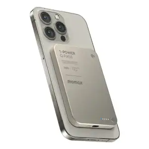 Зовнішній акумулятор WRL 5000MAH TITANIUM IP129Q2L MOMAX UA