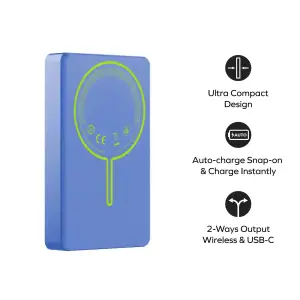 Зовнішній акумулятор WRL 10000MAH TITANIUM IP137L MOMAX (IP137L1) UA