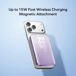 Зовнішній акумулятор WRL 5000MAH PURPLE IP165U MOMAX UA