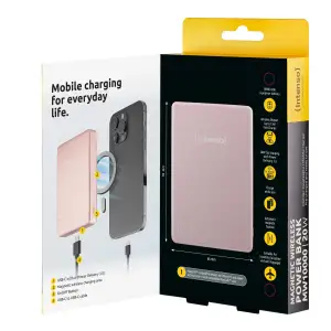 Зовнішній акумулятор USB 10000MAH MAG ROSE MW10000 7344033 INTENSO UA