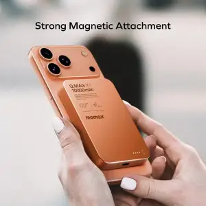 Зовнішній акумулятор WRL 10000MAH Q.MAG X1 ORANGE IP117AM MOMAX UA