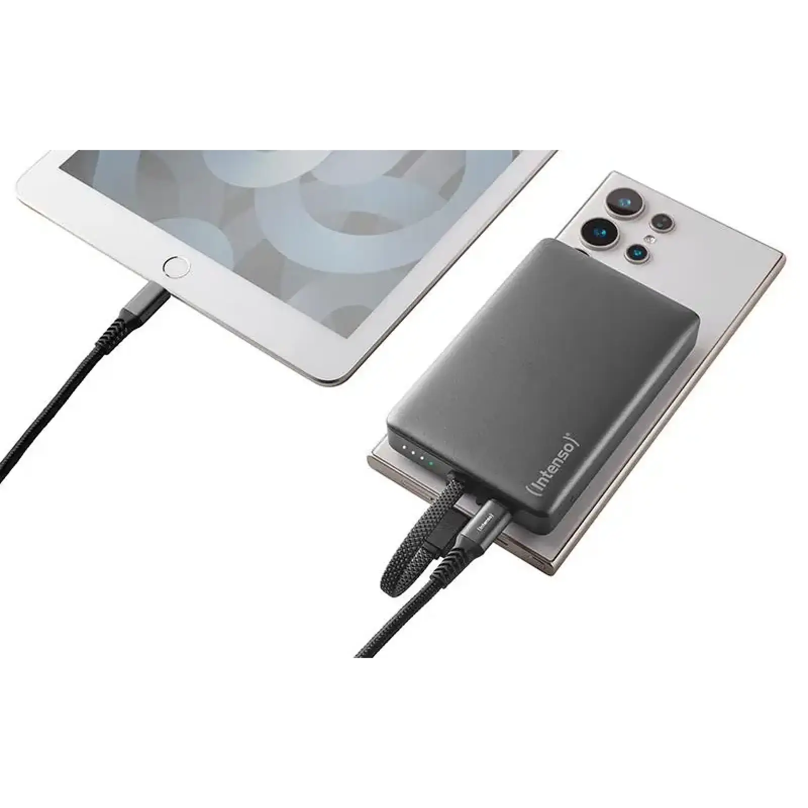 Зовнішній акумулятор USB 10000MAH MAG GREY 7340034 MC10000 INTENSO UA