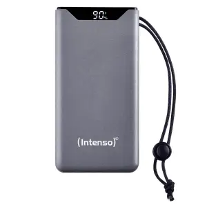 Зовнішній акумулятор USB 10000MAH QC3.0 GREY F10000 7332034 INTENSO UA