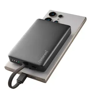 Зовнішній акумулятор USB 10000MAH MAG GREY 7340034 MC10000 INTENSO UA