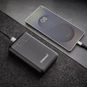 Зовнішній акумулятор USB 10000MAH BLACK B10000 7320530 INTENSO UA