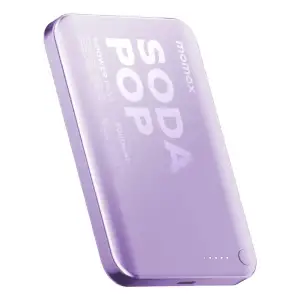 Зовнішній акумулятор WRL 5000MAH PURPLE IP165U MOMAX UA