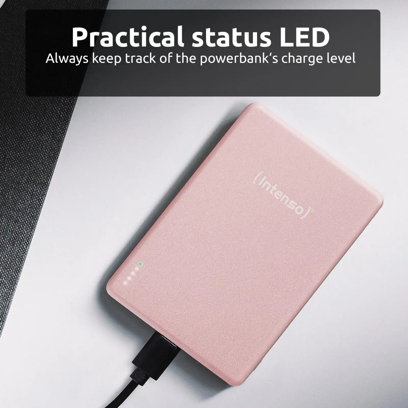 Зовнішній акумулятор USB 5000MAH MAG ROSE MW5000 7344023 INTENSO UA