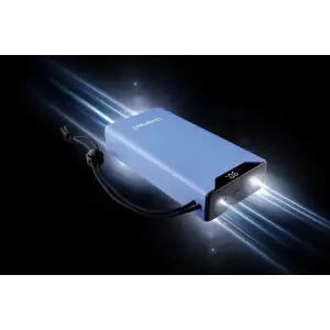 Зовнішній акумулятор USB 20000MAH QC3.0 BLUE F20000 7332055 INTENSO UA