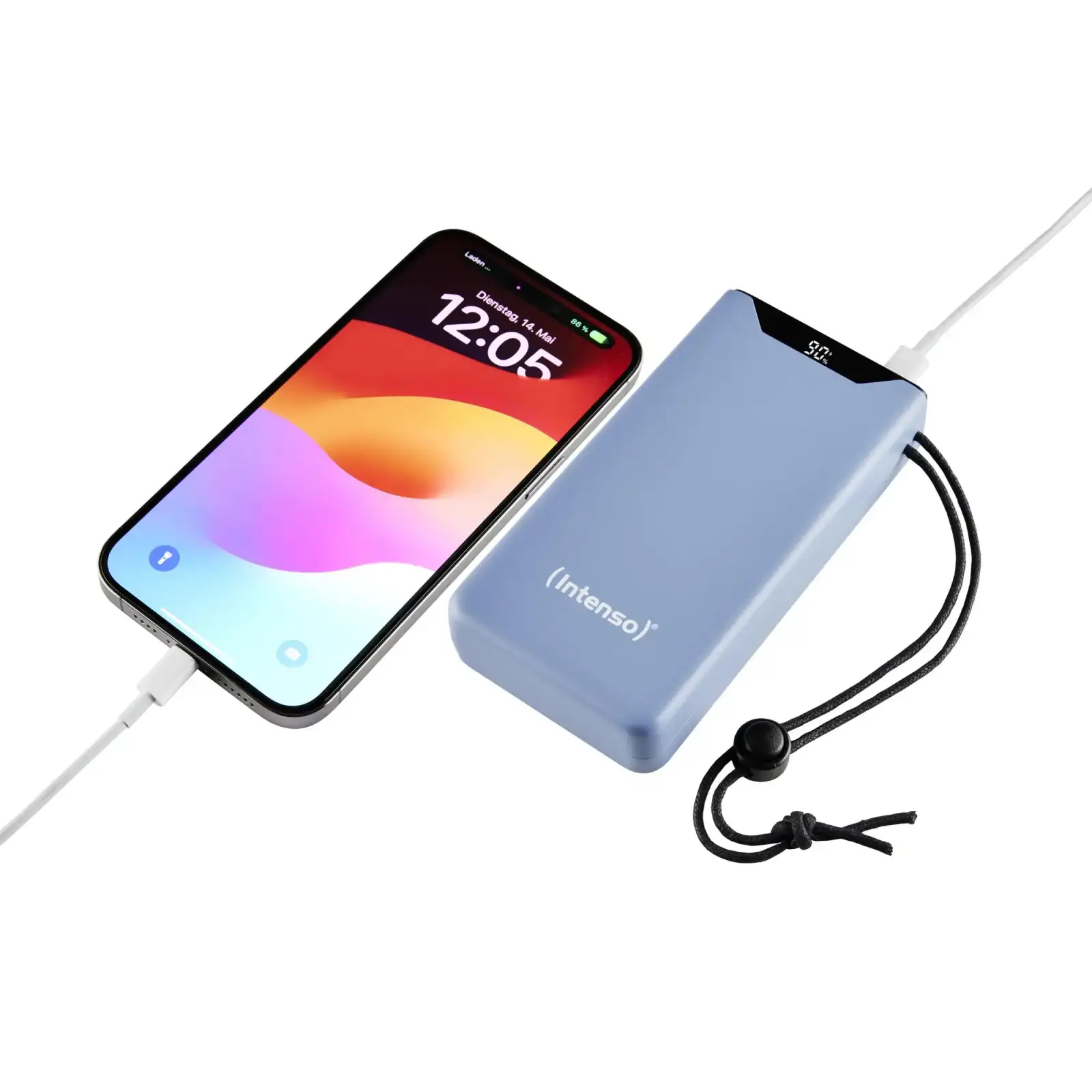 Зовнішній акумулятор USB 20000MAH QC3.0 BLUE F20000 7332055 INTENSO UA