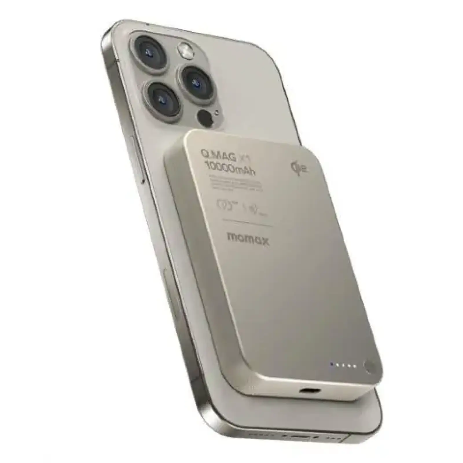 Зовнішній акумулятор WRL 10000MAH TITANIUM IP136Q2L MOMAX (IP136AQ2L) UA