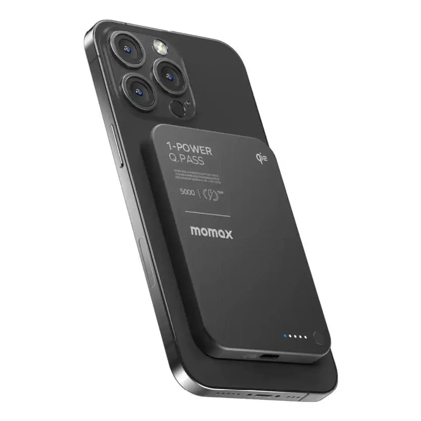 Внешний аккумулятор WRL 5000MAH BLACK IP129Q2D MOMAX UA