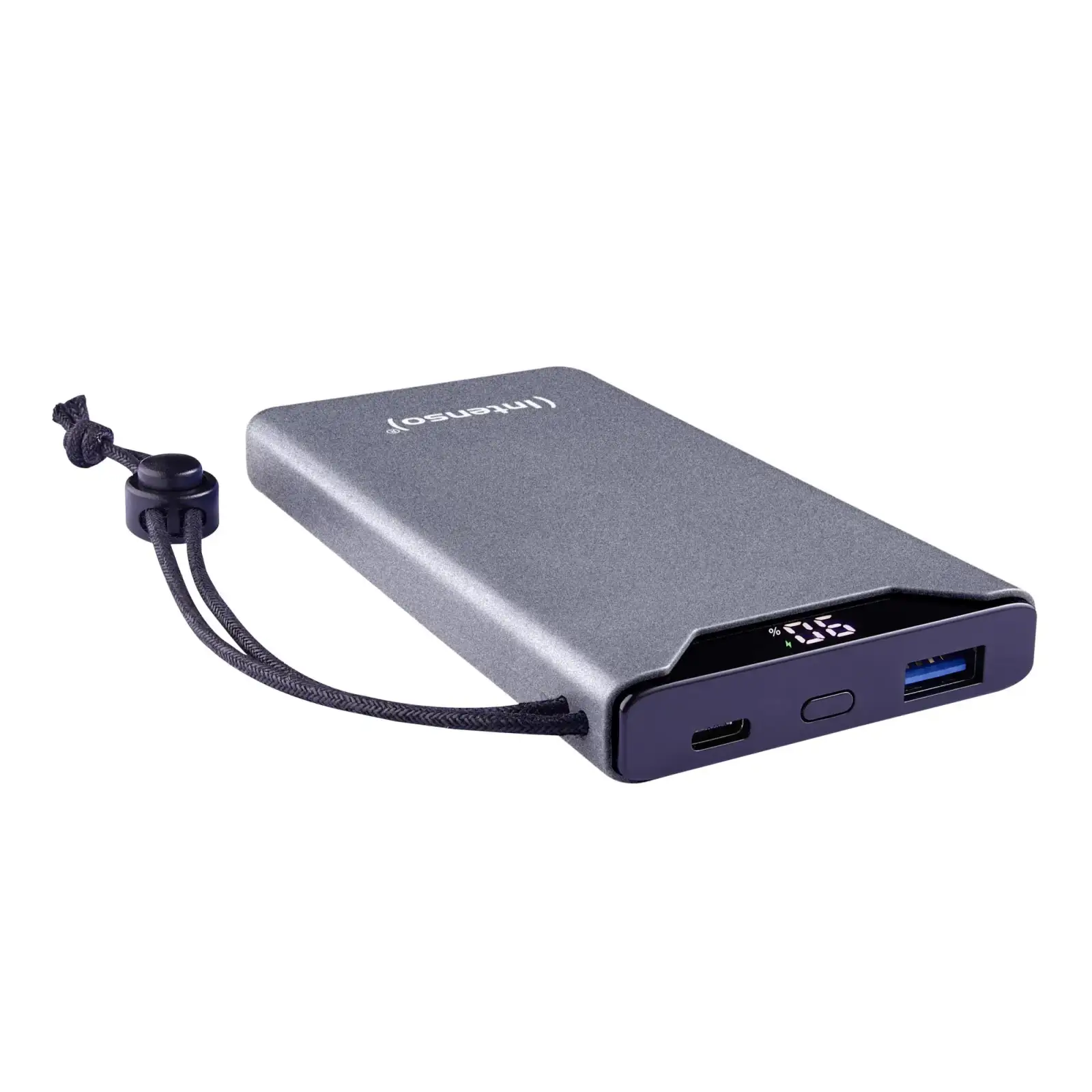 Зовнішній акумулятор USB 10000MAH QC3.0 GREY F10000 7332034 INTENSO UA