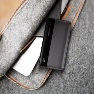 Зовнішній акумулятор USB-C 25000MAH BLACK IP150D MOMAX UA