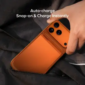 Зовнішній акумулятор WRL 5000MAH SOLAR ORANGE IP161Q2M MOMAX UA