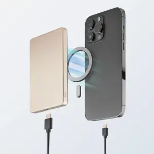 Зовнішній акумулятор USB 5000MAH MAG CHAMPAGNE MW5000 7344021 INTENSO UA