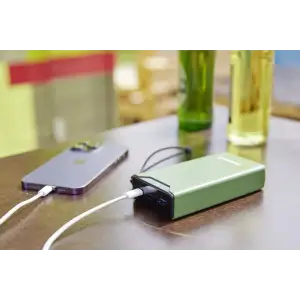 Зовнішній акумулятор USB 20000MAH QC3.0 GREEN F20000 7332057 INTENSO UA