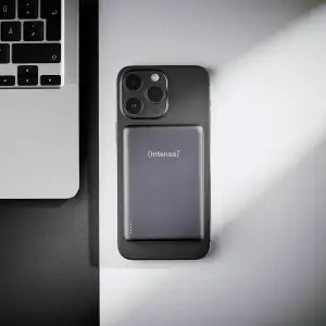 Зовнішній акумулятор USB 10000MAH MAG GREY MW10000 7344034 INTENSO UA