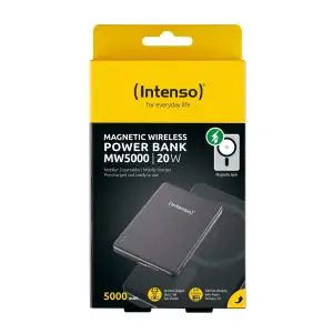 Зовнішній акумулятор USB 5000MAH MAG GREY MW5000 7344024 INTENSO UA