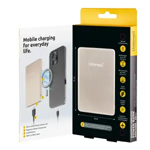 Зовнішній акумулятор USB 5000MAH MAG CHAMPAGNE MW5000 7344021 INTENSO UA