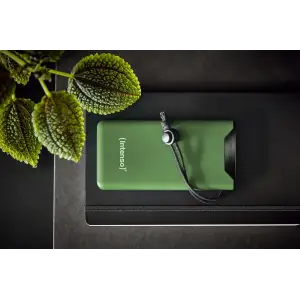 Зовнішній акумулятор USB 10000MAH QC3.0 GREEN F10000 7332037 INTENSO UA