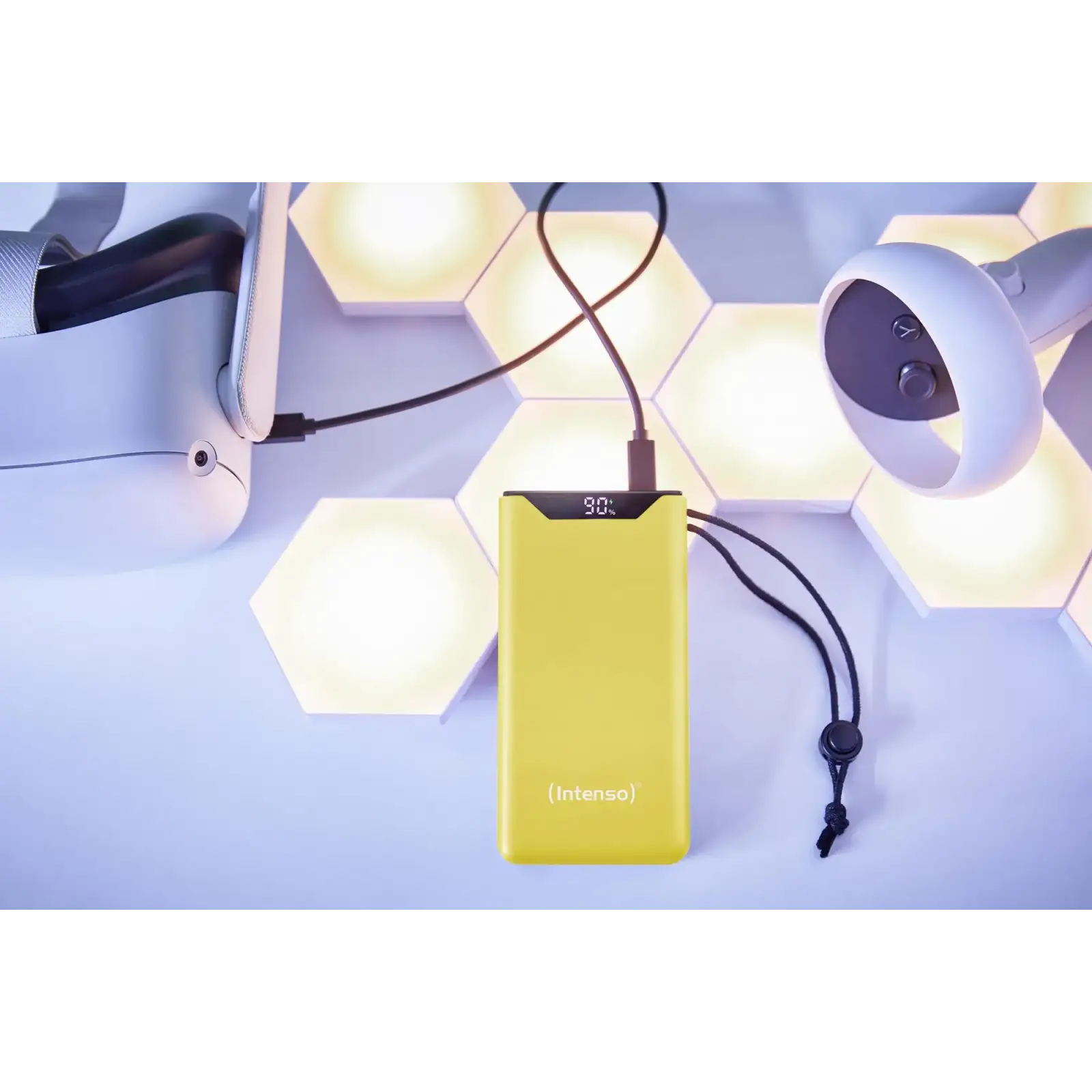 Зовнішній акумулятор USB 10000MAH QC3.0 YELLOW F10000 7332039 INTENSO UA