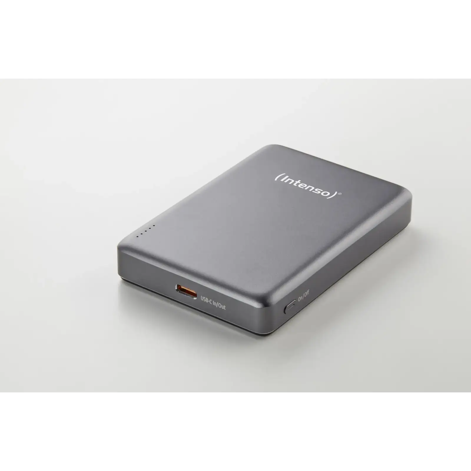 Зовнішній акумулятор USB 10000MAH MAG GREY MW10000 7344034 INTENSO UA