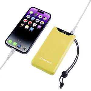 Зовнішній акумулятор USB 10000MAH QC3.0 YELLOW F10000 7332039 INTENSO UA