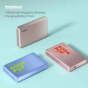 Зовнішній акумулятор WRL 10000MAH PINK IP137AP2 MOMAX UA