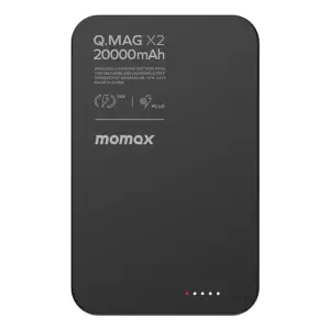 Зовнішній акумулятор WRL 20000MAH Q.MAG X2 BLACK IP133D MOMAX UA