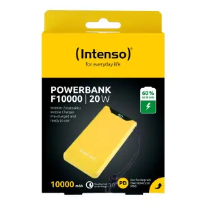 Зовнішній акумулятор USB 10000MAH QC3.0 YELLOW F10000 7332039 INTENSO UA