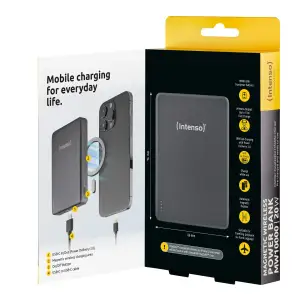 Зовнішній акумулятор USB 10000MAH MAG GREY MW10000 7344034 INTENSO UA