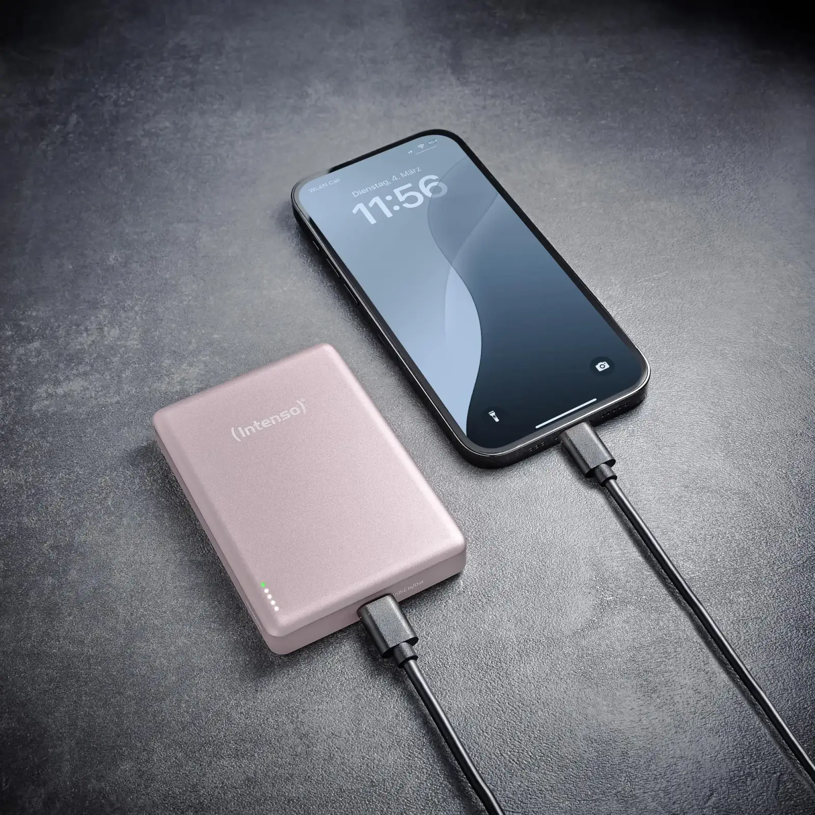 Зовнішній акумулятор USB 10000MAH MAG ROSE MW10000 7344033 INTENSO UA